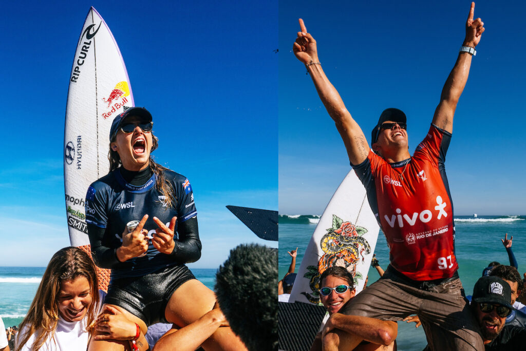 モリー・ピックラムとコール・ハウシュマンがブラジルで開催されたCT第9戦 VIVO リオプロで優勝。大会最終日リポート。 | SURFMEDIA