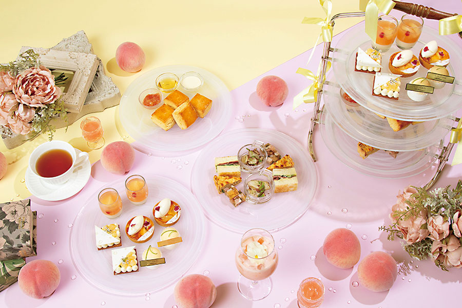 ホテル ラ・スイート神戸ハーバーランド「LA SUITE Peach Afternoon Tea」6160円