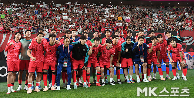 大韓民国は11回連続W杯進出に成功した強豪チームだ。 写真=チョン·ジョンファン記者