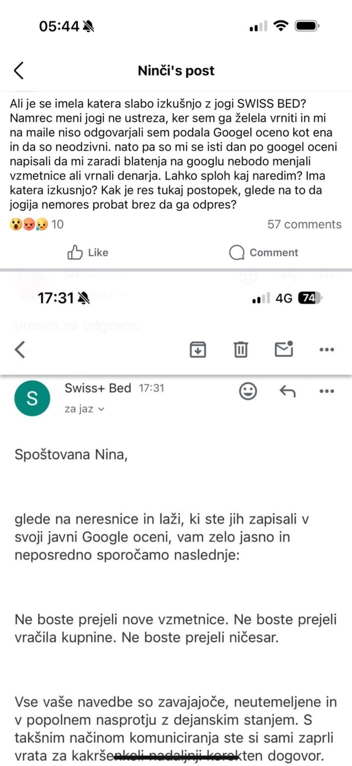 スイスベッド、パートn