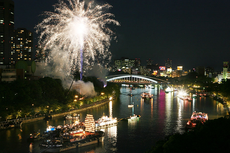 7月25日（金）『天神祭奉納花火』イメージ