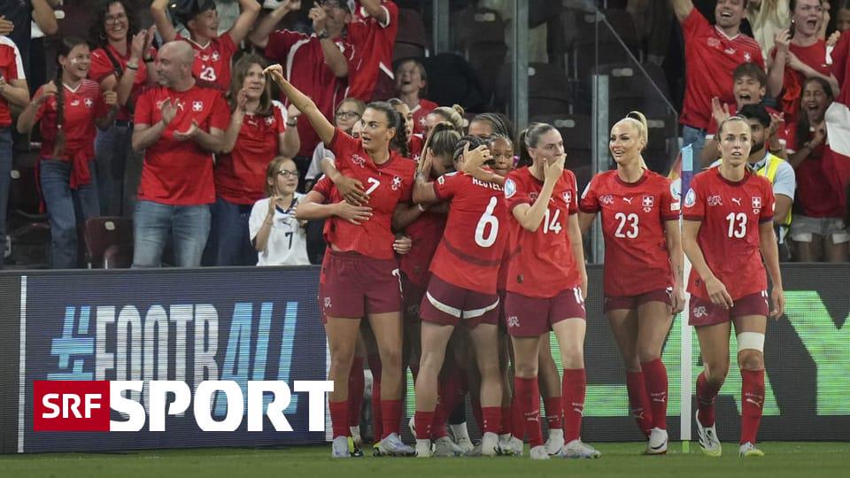 女子ユーロ2025-スイスは四半期の決勝に進出します