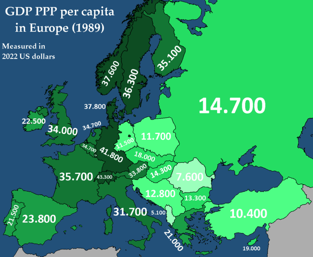 1989年、ルーマニアはアルバニアに次いでヨーロッパで2番目に貧しい国でした
