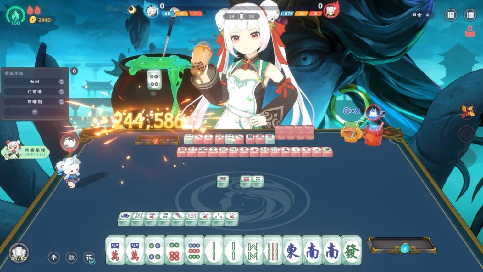 ぶっ壊れインチキ麻雀ローグライク『黄泉に落ちても麻雀』初動からブレイク中。“国士無双重ねがけ100兆点”など日常茶飯事な、冥界インフレ麻雀 - AUTOMATON