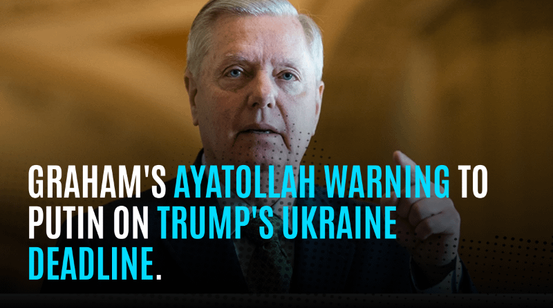 グラハム上院議員は、プーチンの戦争機械を不自由にするために設計されたロシアの石油の買い手に100％の関税を課す計画を支持しています。彼は、モスクワがイランに対する私たちの行動を過ぎて挙げて、最後通告を真剣に受け止めるべきだと警告しています。ロシアの脅威の却下は重大な誤算です。