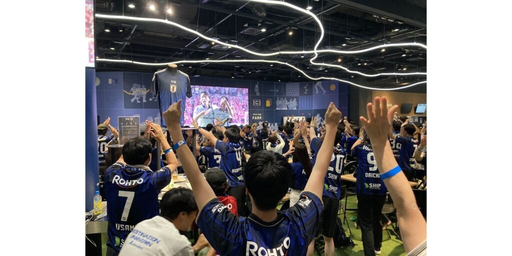 7/5（土）明治安田J1 第23節 C大阪戦 「パブリックビューイング＠JFA サッカー文化創造拠点 blue-ing!」実施報告｜ガンバ大阪オフィシャルサイト