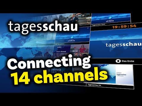Tevebits：「ドイツの14チャンネルがNational News（Tagesschau）にどのようにオプトインするか」