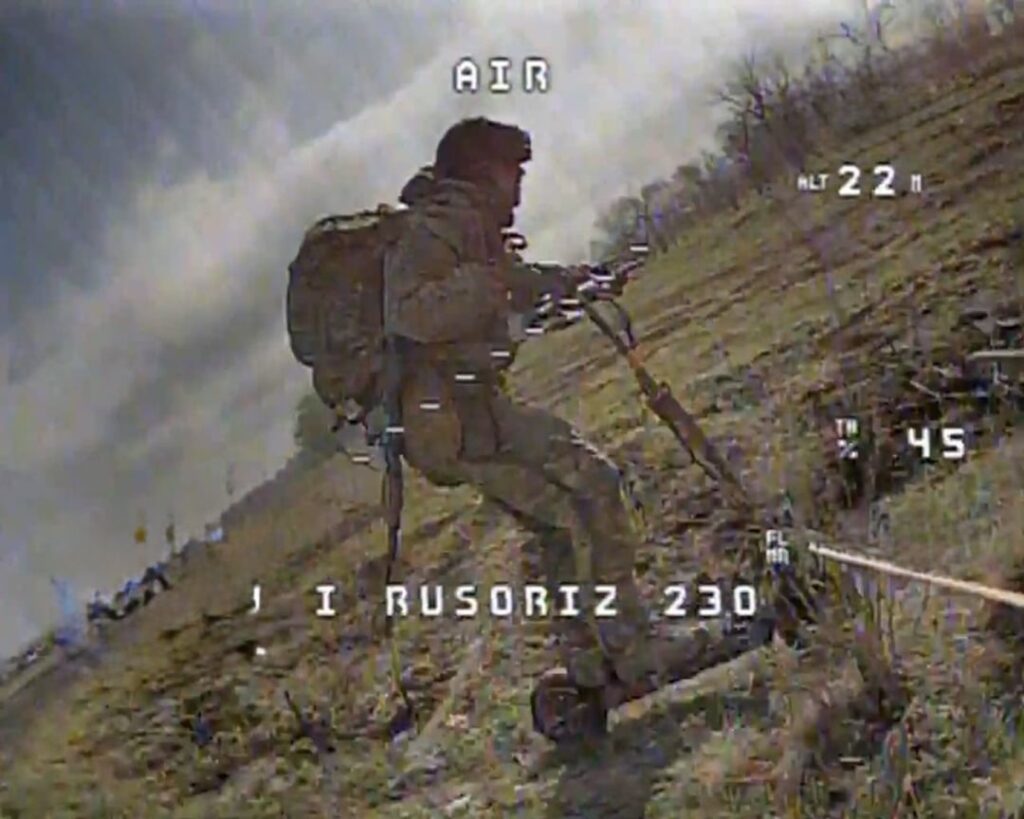 ウクライナのロシア兵の「最後のフレーム」。 ＃4。