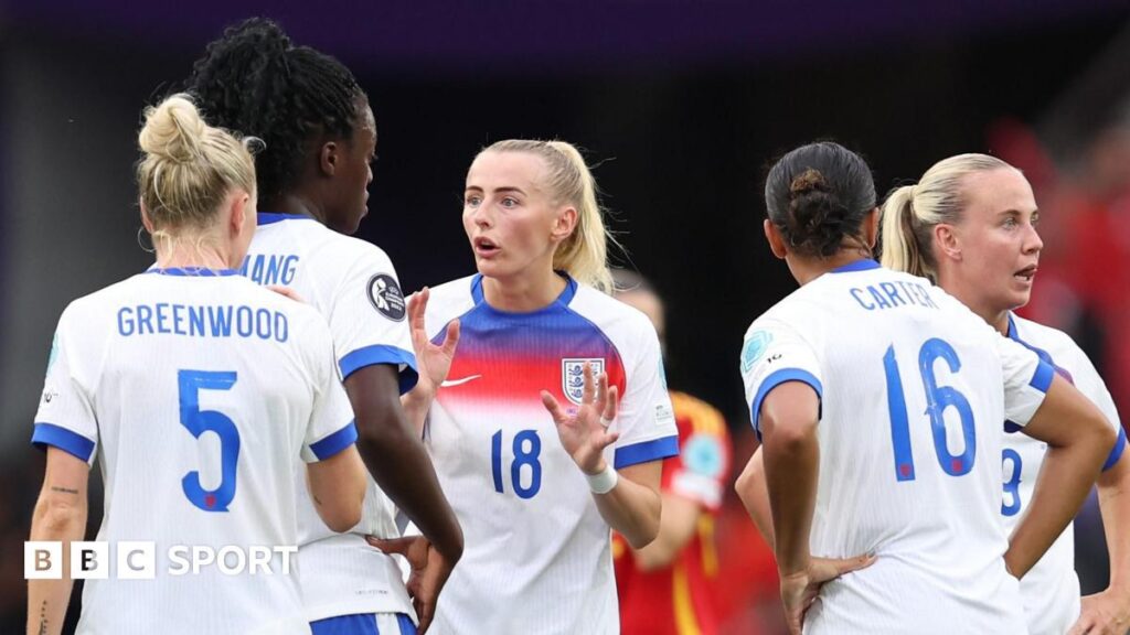 イングランド1-1スペイン：ライオネスはクロエケリーの勝利キックとして劇的なペナルティ勝利でタイトルを守る