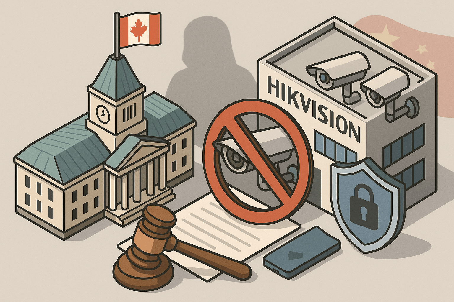 カナダ、安全保障上の理由で、中国の監視カメラメーカー Hikvisionの国内事業停止を命令