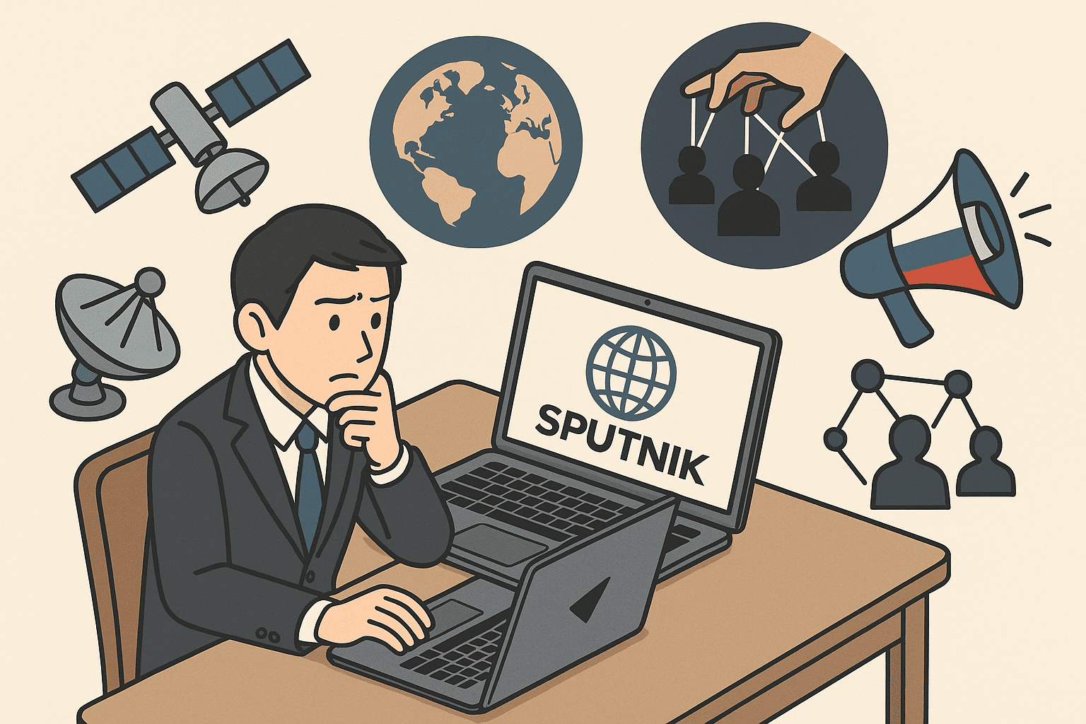 ロシアのメディア Sputnik(スプートニク)とは