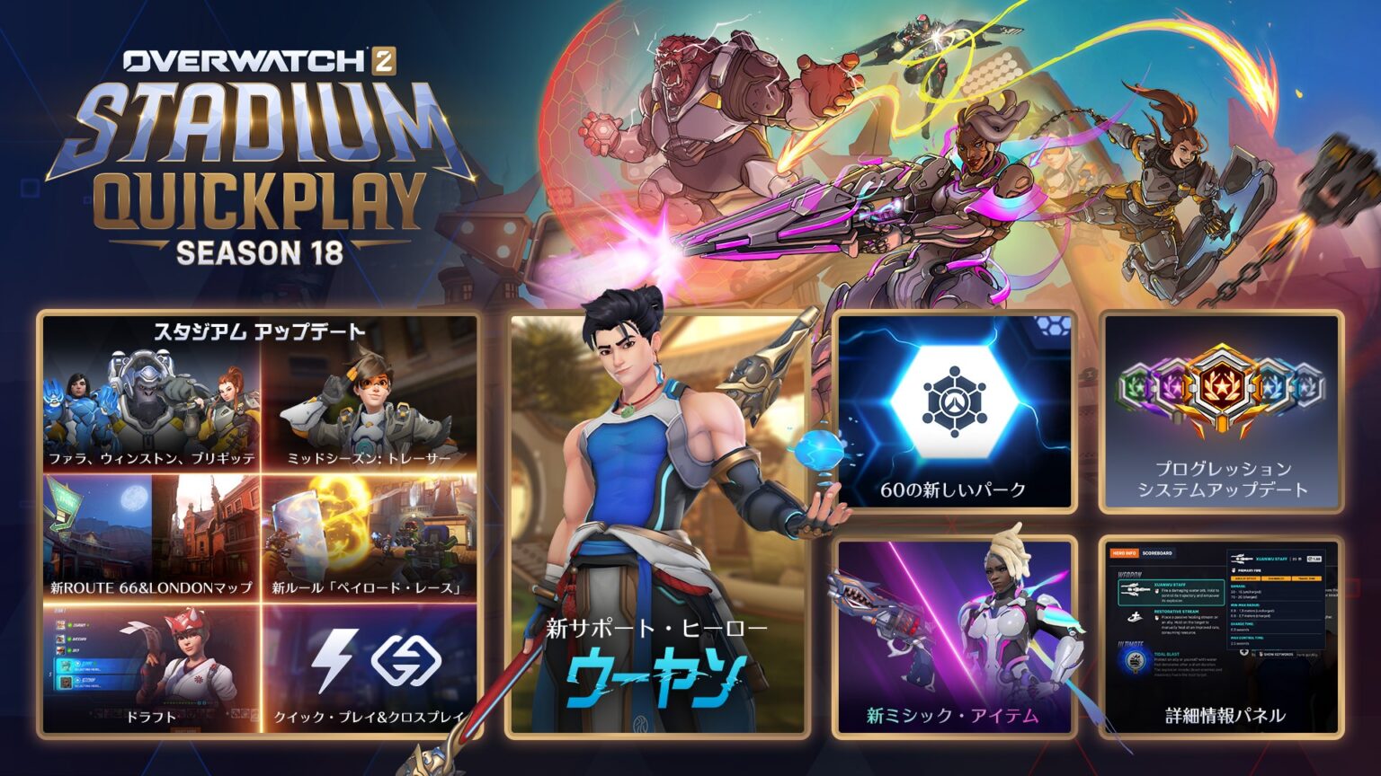 ［インタビュー］「オーバーウォッチ 2」，シーズン18はウィンストンとロードホッグに注目。全ヒーローのパーク更新や新コンテンツを大量導入 - 4Gamer.net
