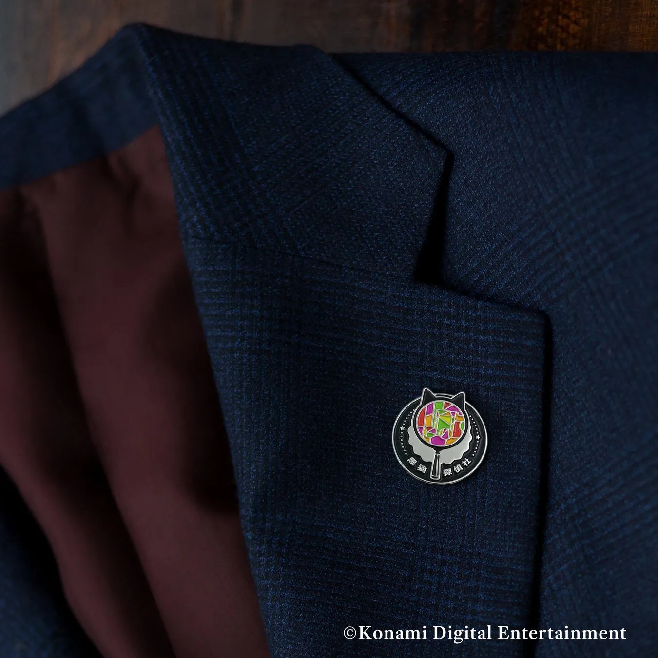 黒猫探偵社バッジ2