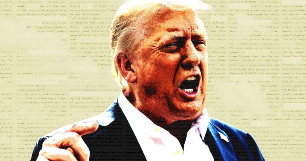 トランプは、彼がエプスタインを殺したと主張することについて怒ります：著者