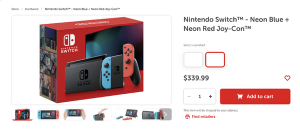 米任天堂のスイッチ本体およびアクセサリー新価格判明―現行モデル40ドル、OLED版50ドルの値上げ | GameBusiness.jp 米任天堂のスイッチ本体およびアクセサリー新価格判明―現行モデル40ドル、OLED版50ドルの値上げ | GameBusiness.jp