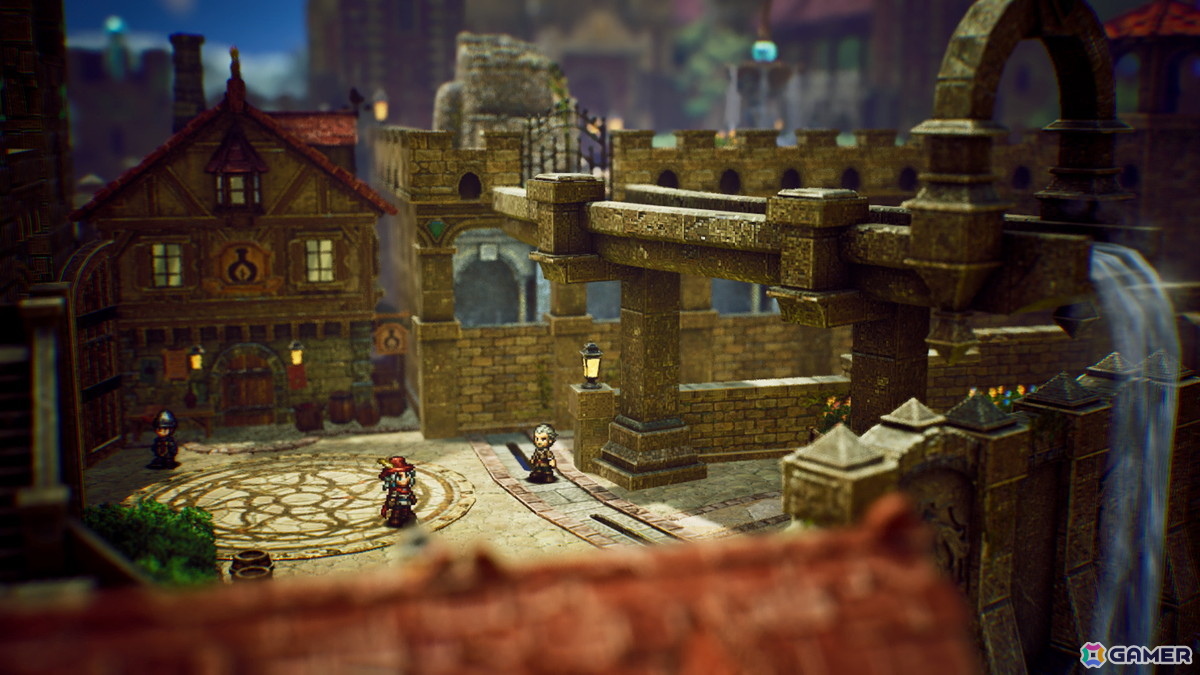 HD-2Dシリーズ初のアクションRPG「冒険家エリオットの千年物語」は冒険家エリオットと妖精フェイが力を合わせて戦いやダンジョン探索に挑むの画像