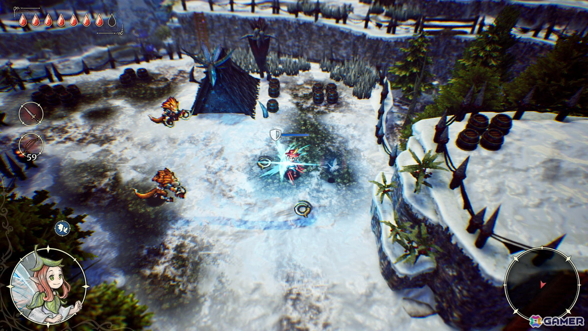 HD-2Dシリーズ初のアクションRPG「冒険家エリオットの千年物語」は冒険家エリオットと妖精フェイが力を合わせて戦いやダンジョン探索に挑むの画像