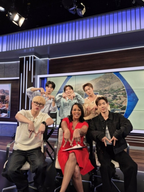 「MONSTA X」、米国朝のニュース番組に出演「9年ぶりの『KCON LA』、感慨深い」