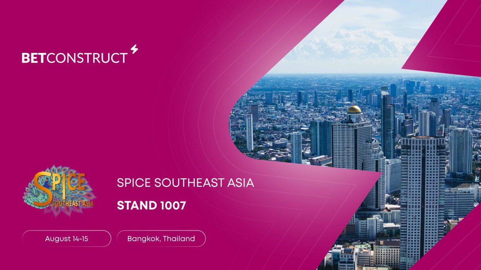 BetConstruct 直前の国際イベントの議題を発表 |ヨゴネットブラジル