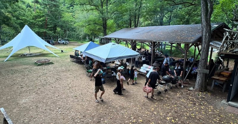 【手ぶらでBBQプラン】先週末はサッカーチームの毎年恒例BBQでした🍖ご利用いただきありがとうございます🙇‍♂️スイカ割りや流し素麺...（2025.08.05） | FOME BASE／ホームベース【公式】 | 福島市・キャンプ・グランピング・BBQ・アクティビティ