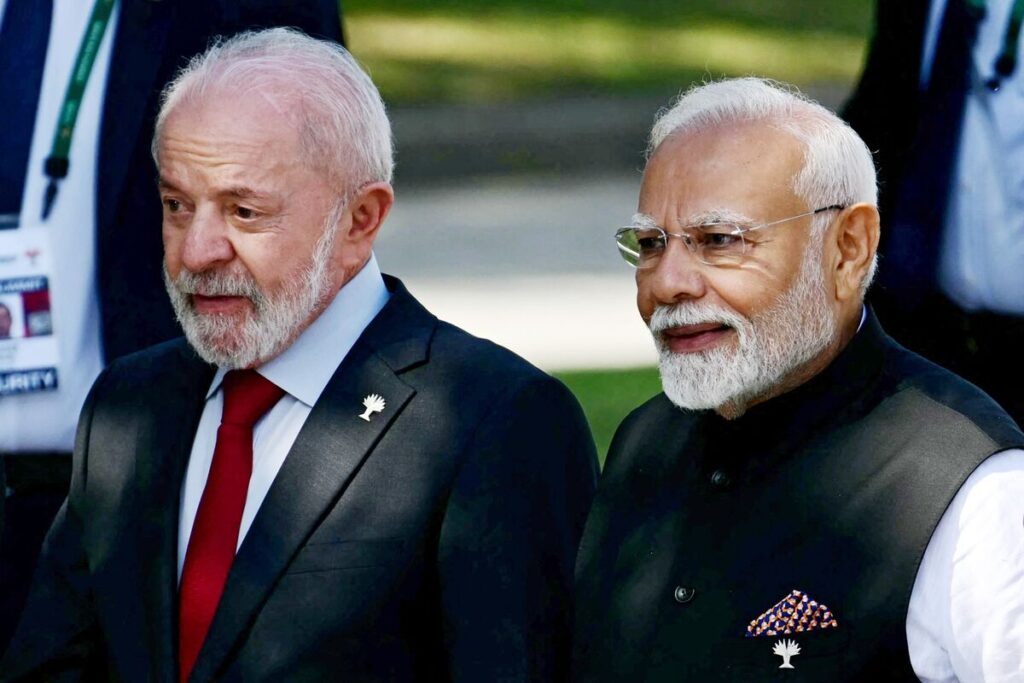 インド首相、ブラジル大統領と電話会談－米関税について協議 - Bloomberg