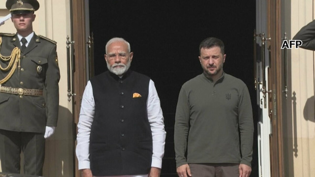 ゼレンスキー大統領がインドのモディ首相と電話会談　対ロシア制裁強化の必要性など強調「ロシアに影響力持つ指導者は行動すべき」