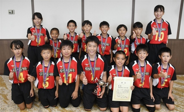 全国小学生ドッジボール選手権、福岡県代表「RISING SUN」が意気込み