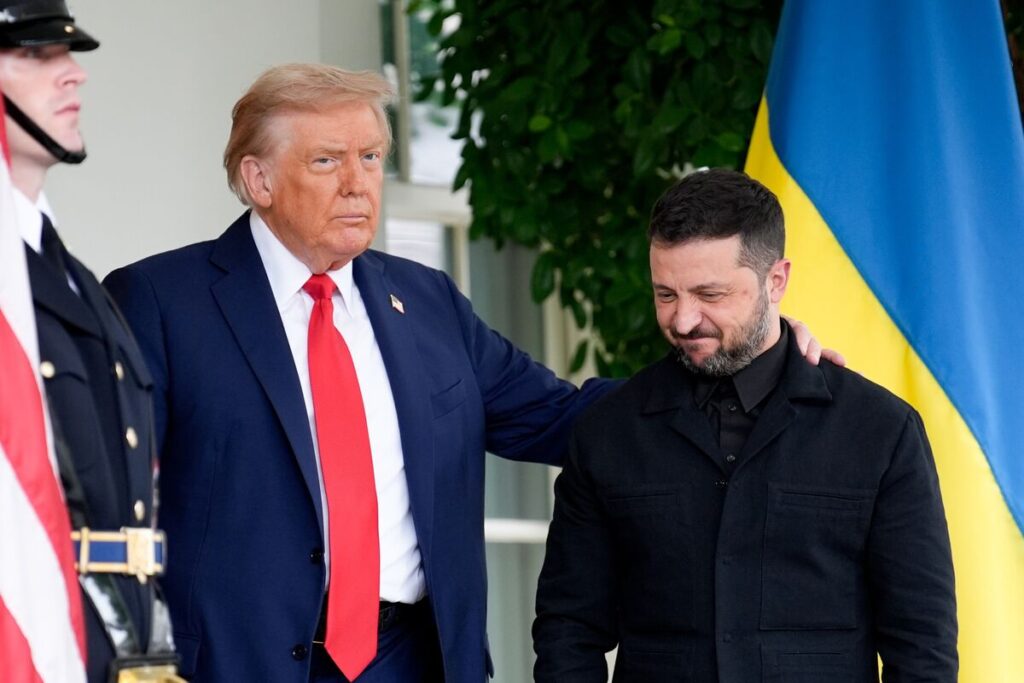 米・ウクライナ首脳、プーチン氏を交えた３者会談実現に楽観表明 - Bloomberg