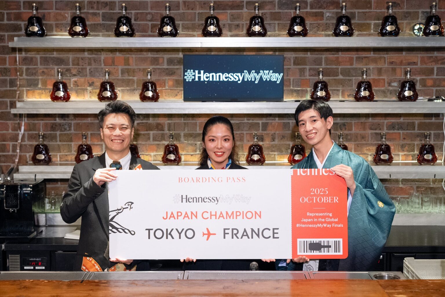 ヘネシー グローバル カクテル コンペティション#HennessyMyWay 2025ジャパンファイナル開催「サンクチュアリコート琵琶湖（滋賀県）」阪田遥菜さんが優勝