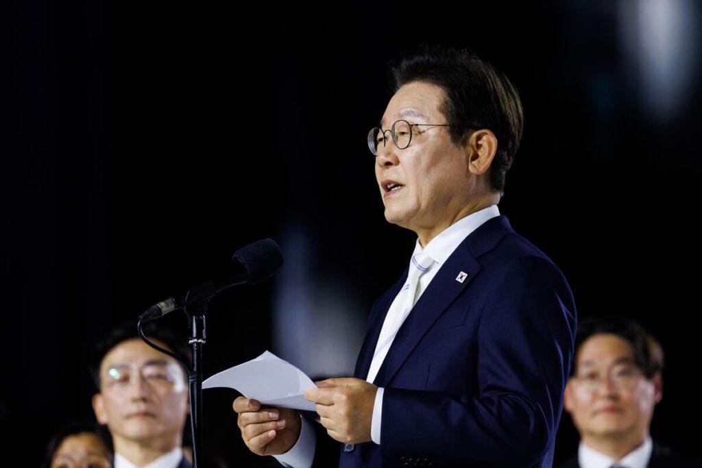 韓国の李大統領、初外遊で23日来日－トランプ氏との会談に向け布石 - Bloomberg