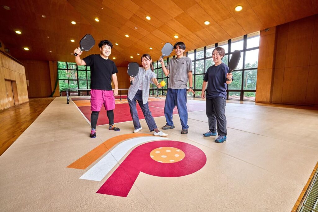 PICA Fujiyamaにピックルボール専用施設　山梨県内初 - 富士山経済新聞