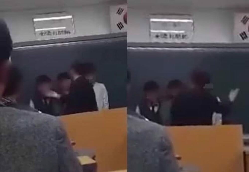 韓国・高校で教師が生徒を次々に平手打ちする…動画拡散、警察に通報　写真枚　国際ニュース：AFPBB News