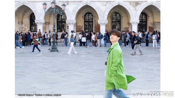 長江崚行 初の全編イタリアロケによるBlu-ray＆フォトブック「palmo a palmo」2026年1月発売 コメントも＿