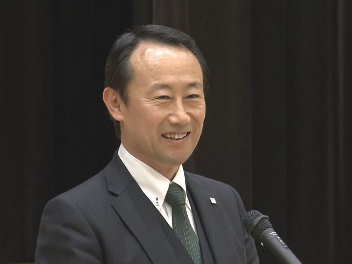 岐阜県の江崎禎英新知事が初登庁 職員への挨拶で“3つの訓示”「難しい仕事から手を付けろ」などと呼び掛け | 東海テレビNEWS