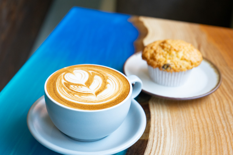 石川県金沢市にあるカフェFIND YOUR BLUE