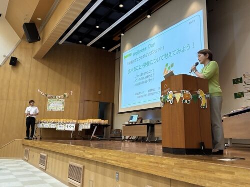 栄養講座の様子