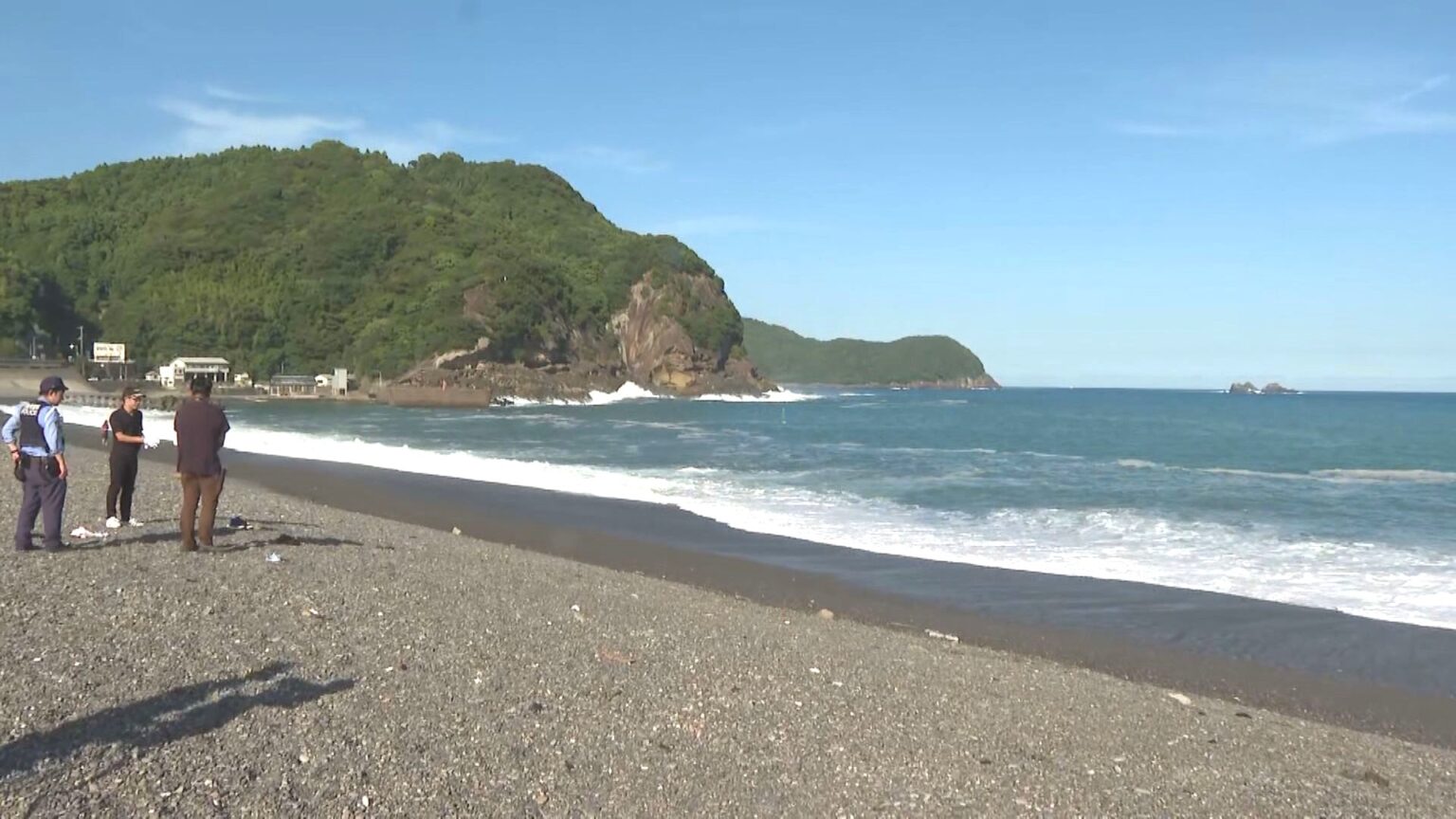他の4人は自力で岸へ…高波にさらわれ行方不明だった15歳女子高校生を発見も死亡 サッカー部の合宿中に訪れる（東海テレビ） - Yahoo!ニュース