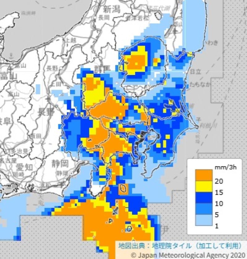 【台風9号】埼玉など大雨警報の可能性 1日夜から2日 早期注意情報を発表〈情報更新〉（埼玉新聞） - Yahoo!ニュース - Yahoo!ニュース