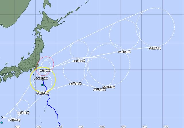 【台風9号】2日朝にかけて関東へ接近見込み 県内への直接的な影響はない予想｟新潟》（TeNYテレビ新潟） - Yahoo!ニュース - Yahoo!ニュース