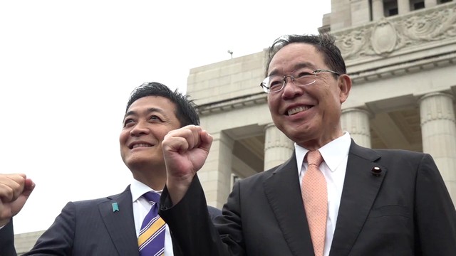 国民・後藤斎氏が初登院 「今までと違った政治状況を」 参院選で当選 11年ぶり国政復帰 山梨（YBS山梨放送）