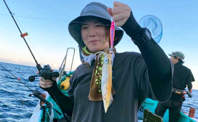 【沖のルアー釣果速報】タイラバ便でマダイ最大62cmを筆頭に船中35匹の好釣果（三重）