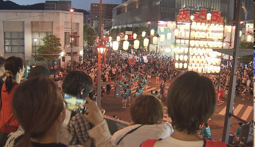 暑さを吹き飛ばせ! 信州各地で夏祭り 熱気あふれる踊りで中心市街地を練り歩く（NBS長野放送） - Yahoo!ニュース - Yahoo!ニュース