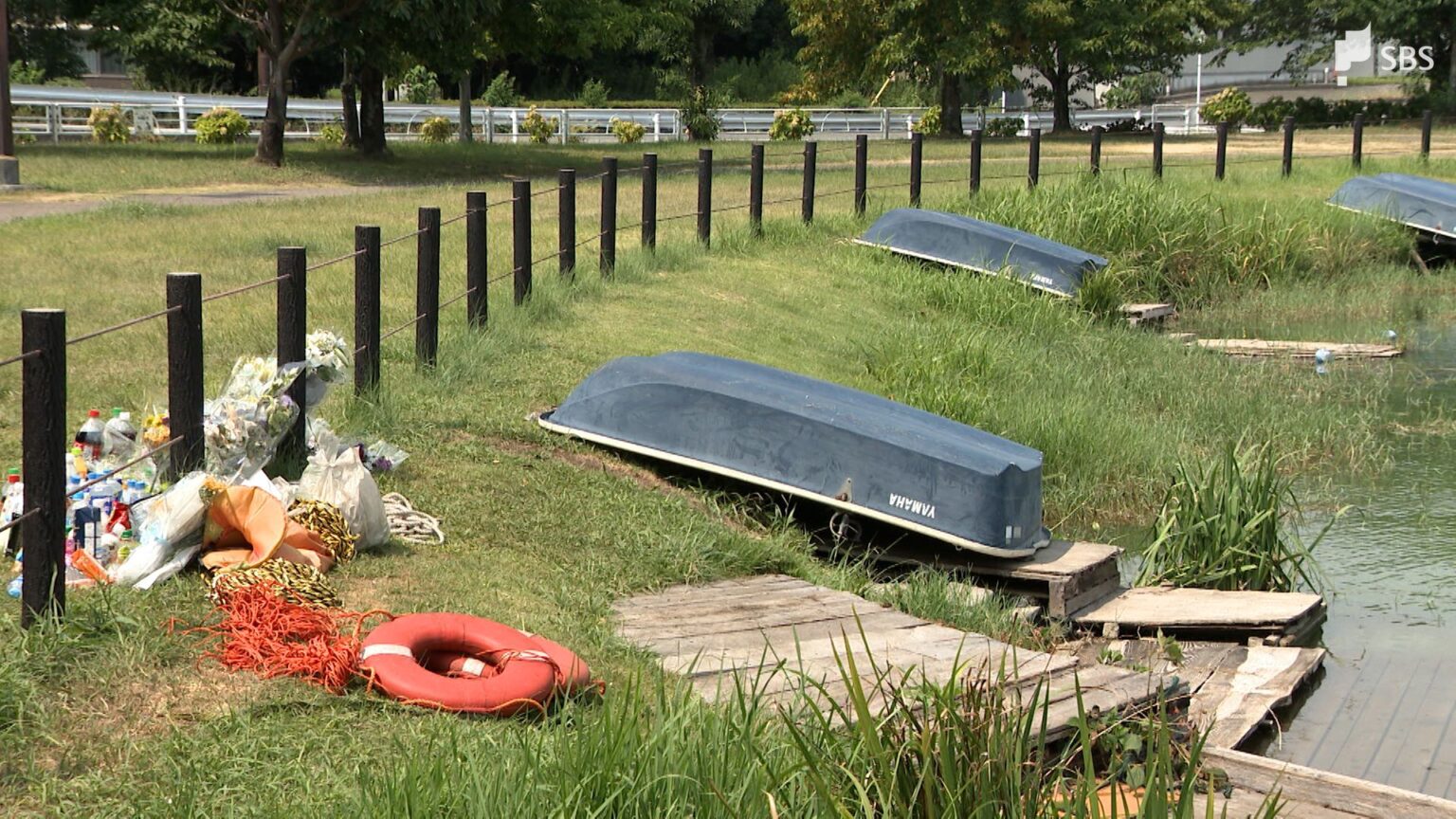 「池に入ってはいけないことを伝えられるようにしていきたい」高校生2人が溺死した池で沼津市が緊急点検 レジャーシーズンに求められる安全への意識=静岡（静岡放送（SBS）） - Yahoo!ニュース - Yahoo!ニュース