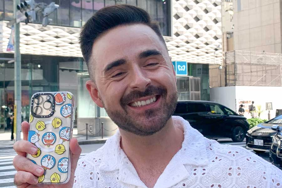 イギリスから来たデイビッドさん【写真：Hint-Pot編集部】