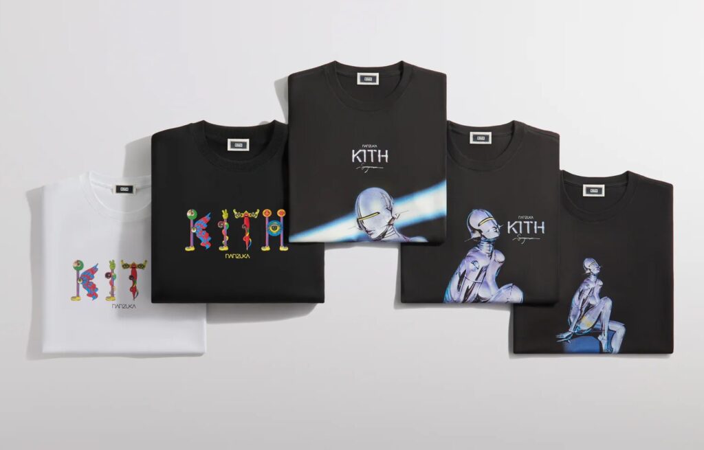 Kith Tokyoが5周年を記念し、NANZUKAとのコラボを発表！田名網敬一氏、空山基氏のアートワークをまとったアイテムが登場。 | スニーカーダンク