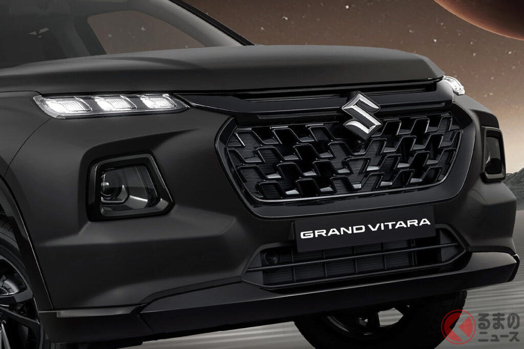 【インド】スズキが「真っ黒なSUV」発表！ 「グランドヴィターラ」に「PHANTOM BLAQ EDITION」設定（くるまのニュース） - Yahoo!ニュース