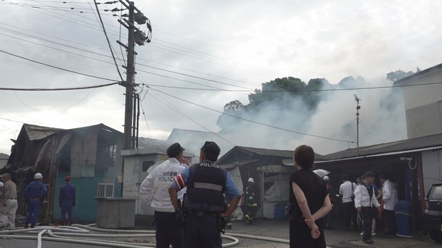【長崎】長崎市牧島町で３棟全焼 計５棟焼ける火事（長崎文化放送） - Yahoo!ニュース