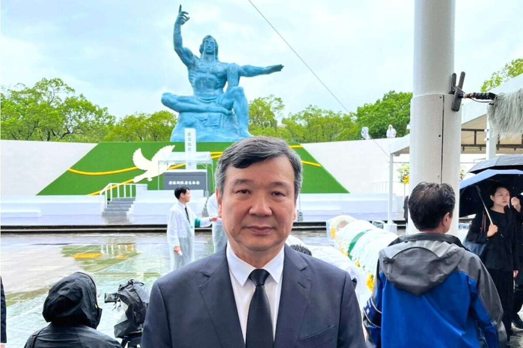 長崎平和祈念式典 台湾は「NGO席」 駐日代表「中国の圧力」、市「大使から順に配置」（産経新聞） - Yahoo!ニュース - Yahoo!ニュース