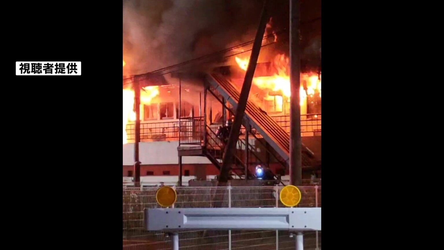 熊本市北区 アパートで火事　焼け跡から1人の遺体　60代男性の住人と連絡とれず（RKK熊本放送） - Yahoo!ニュース