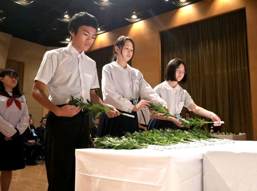 終戦80年 茨城県内各地、平和へ誓い 戦没者追悼式や慰霊祭（茨城新聞クロスアイ） - Yahoo!ニュース - Yahoo!ニュース